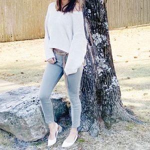 Green american Eagle jeggings